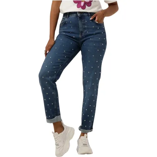 Mom Jeans Blau Denim , Damen, Größe: W30 - Harper & Yve - Modalova