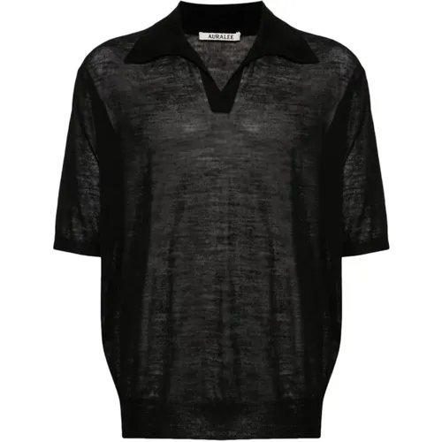 Mélange Polo T-shirt , male, Sizes: M, XS - Auralee - Modalova