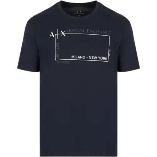 Basic T-Shirt , female, Sizes: M, S - Armani Exchange - Modalova