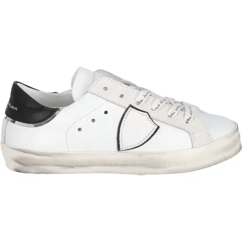 Kinder Weiße Sneakers Low-Top Plattform - Philippe Model - Modalova