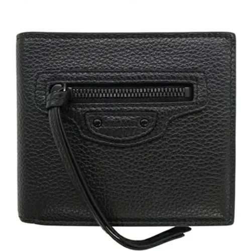 Pre-owned Leather wallets , female, Sizes: ONE SIZE - Balenciaga Vintage - Modalova