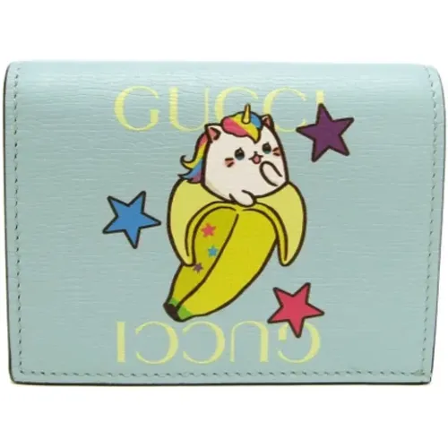 Pre-owned Leather wallets , female, Sizes: ONE SIZE - Gucci Vintage - Modalova