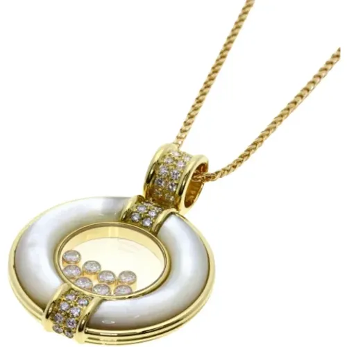 Pre-owned Gold necklaces , female, Sizes: ONE SIZE - Chopard Pre-owned - Modalova