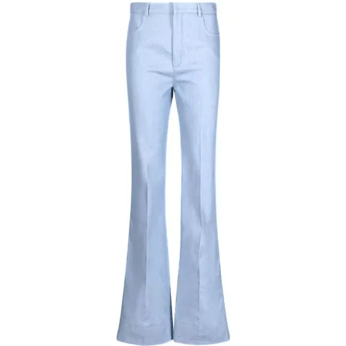 Flared Denim Jeans , female, Sizes: L - Saint Laurent - Modalova
