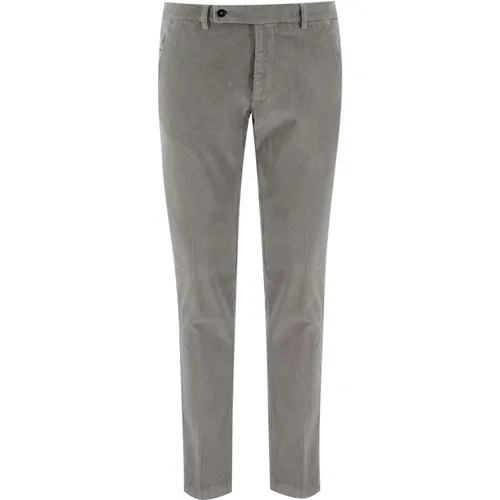 Sophisticated Men's Trouser with Classy Details , male, Sizes: L, 3XL, 2XL, XL - Berwich - Modalova