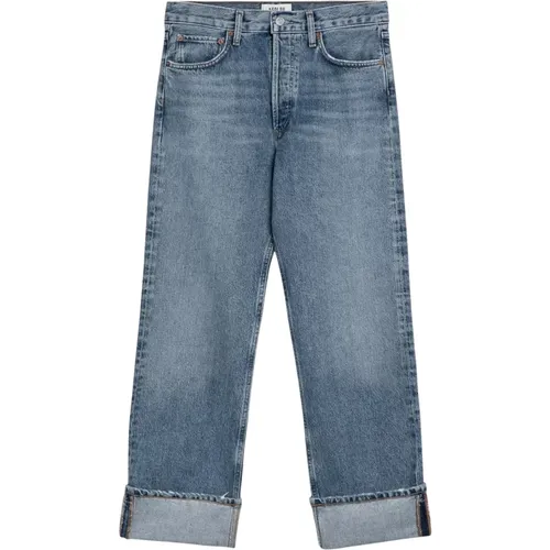 Lockerer Fit Boyfriend Jeans , Damen, Größe: W26 - Agolde - Modalova