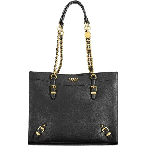 Chic Chain-Strap Shoulder Bag , female, Sizes: ONE SIZE - Guess - Modalova