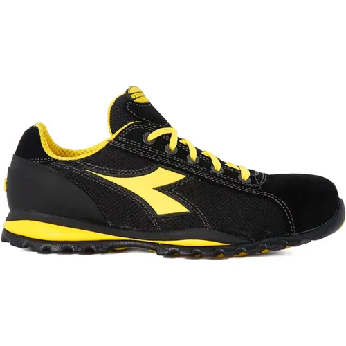 Low Sneakers, /Yellow, Sporty Style , male, Sizes: 4 UK, 9 UK - Diadora - Modalova