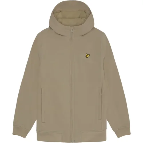 Softshell Fleece Back Jacke , Herren, Größe: XL - Lyle & Scott - Modalova