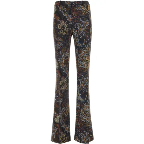 Stretch Viscose Printed Pant , female, Sizes: S, M, XS, L - ETRO - Modalova