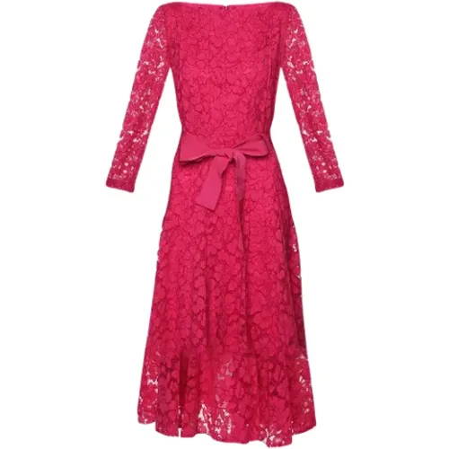 Pre-owned Lace dresses , female, Sizes: M - Carolina Herrera Pre-owned - Modalova