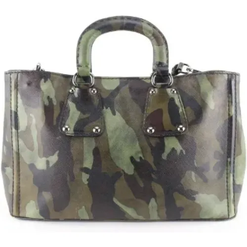 Pre-owned Canvas prada-bags , female, Sizes: ONE SIZE - Prada Vintage - Modalova