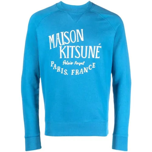 Sweatshirt Hoodies , Herren, Größe: L - Maison Kitsuné - Modalova
