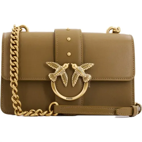 Mini Love Crossbody Tasche , Damen, Größe: ONE Size - pinko - Modalova