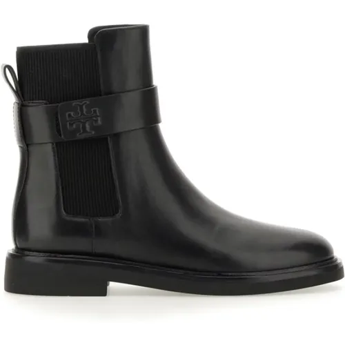 Leather Chelsea Boots, Rubber Outsole, Vietnam , female, Sizes: 7 UK, 5 UK, 6 UK, 6 1/2 UK, 7 1/2 UK - TORY BURCH - Modalova