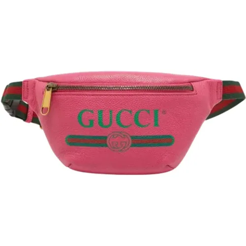 Pre-owned Leather gucci-bags , female, Sizes: ONE SIZE - Gucci Vintage - Modalova