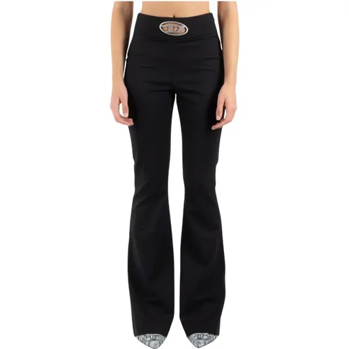 Pants with Elastane , female, Sizes: XS, 2XL, XL, L - Diesel - Modalova