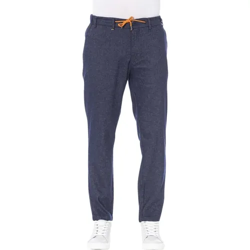 Blaue Baumwolljeans & Hose , Herren, Größe: S - Distretto12 - Modalova