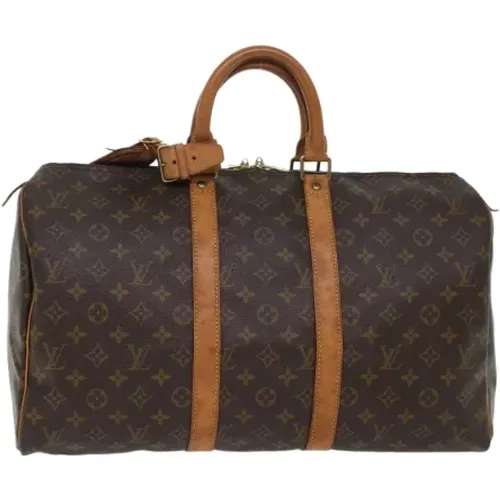 Pre-owned Canvas travel-bags , female, Sizes: ONE SIZE - Louis Vuitton Vintage - Modalova