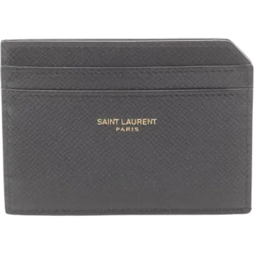 Pre-owned Leather wallets , female, Sizes: ONE SIZE - Yves Saint Laurent Vintage - Modalova