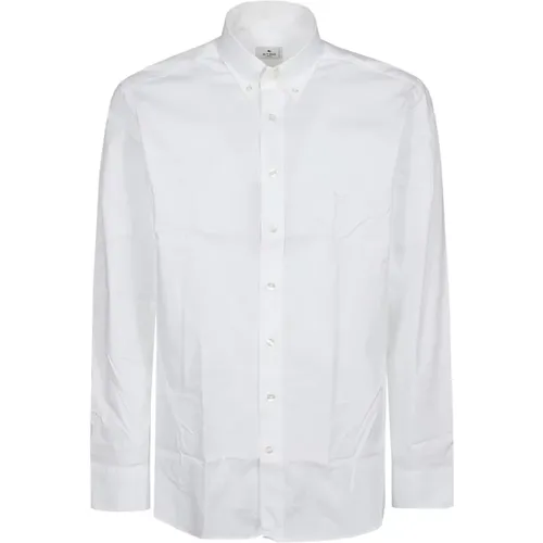 Logo Button Down Shirt , male, Sizes: XL, 2XL, 4XL, L, 3XL, M - ETRO - Modalova