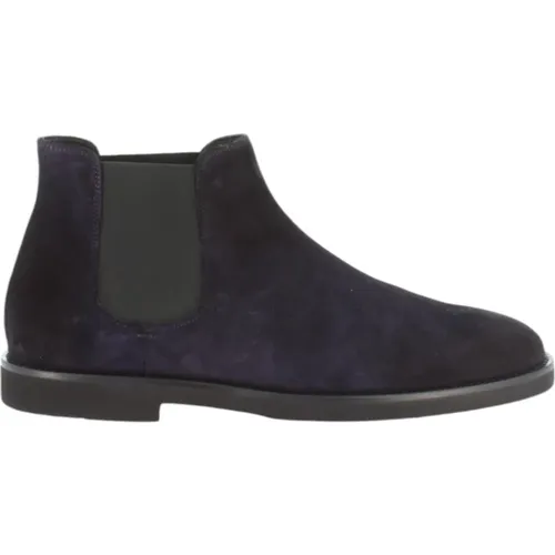 Blaue Beatles Stiefel Doucal's - Doucal's - Modalova