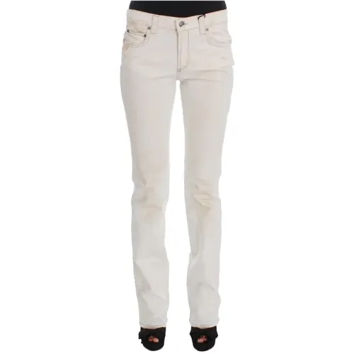 Weiße Bootcut Jeans - Costume National - Modalova