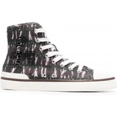 Tie Dye Logo Sneakers Front Lace , Damen, Größe: 38 EU - Isabel marant - Modalova