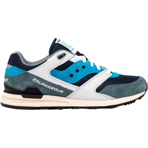 Mutige Mesh-Sneaker für Männer , Herren, Größe: 40 EU - Saucony - Modalova