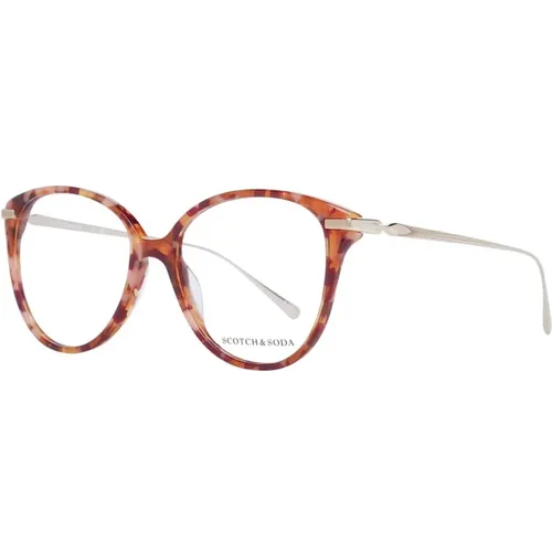 Orange Runde Optische Brillen für Frauen - Scotch & Soda - Modalova