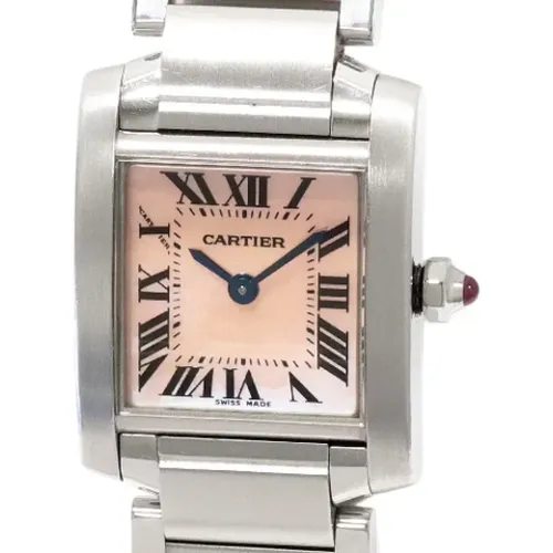 Pre-owned Metal watches , female, Sizes: ONE SIZE - Cartier Vintage - Modalova