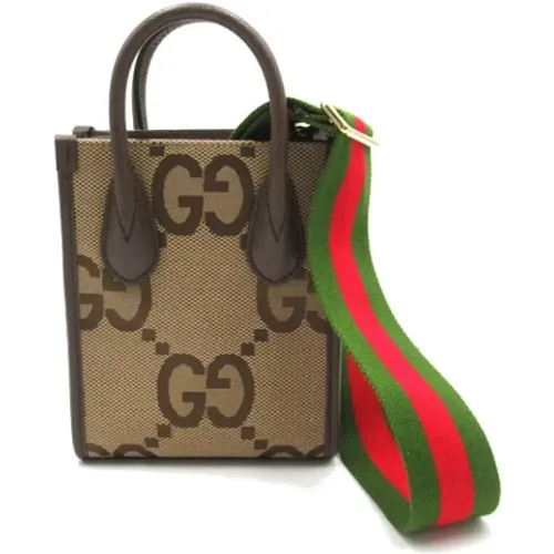 Pre-owned Canvas gucci-bags , female, Sizes: ONE SIZE - Gucci Vintage - Modalova