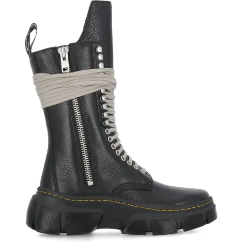 Leather Platform Boots , male, Sizes: 6 UK, 7 UK - Dr. Martens - Modalova