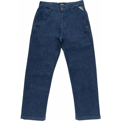 Slim Fit Chino Jeans für Mädchen - Replay - Modalova