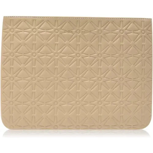 Embossed Logo Zip Pouch Wallet , female, Sizes: ONE SIZE - Comme des Garçons - Modalova