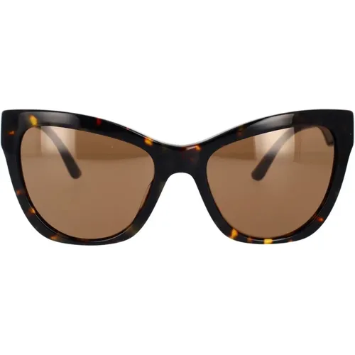 Stilvolle Cat-Eye Sonnenbrille - Versace - Modalova