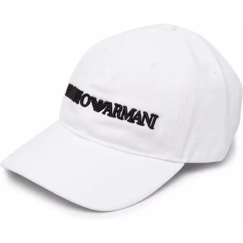 Stylischer Bianco Hat für Männer - Emporio Armani - Modalova