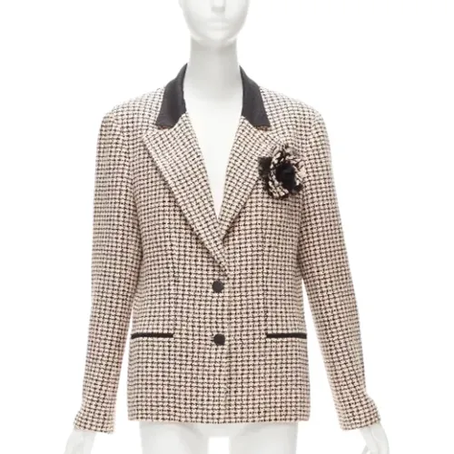 Pre-owned Cotton outerwear , female, Sizes: 2XL - Chanel Vintage - Modalova