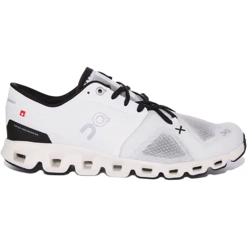 Cloud X 3 Cream Men's Running Shoes , male, Sizes: 7 UK - ON Running - Modalova