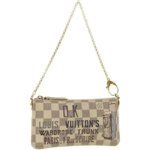 Pre-owned Canvas clutches , female, Sizes: ONE SIZE - Louis Vuitton Vintage - Modalova