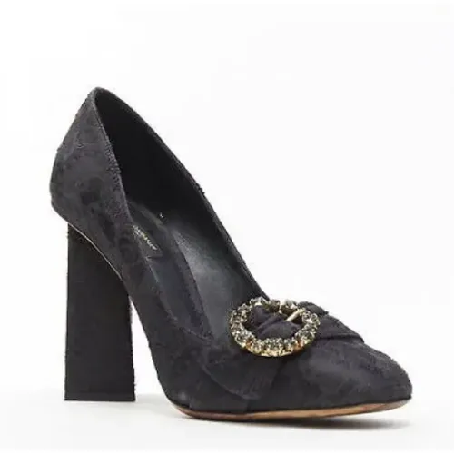 Pre-owned Fabric heels , female, Sizes: 6 UK - Dolce & Gabbana Pre-owned - Modalova