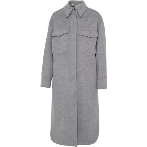 Simple Buttoned Coat , female, Sizes: XS - Stella Mccartney - Modalova