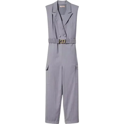 Sleeveless Jumpsuit , female, Sizes: S - Twinset - Modalova