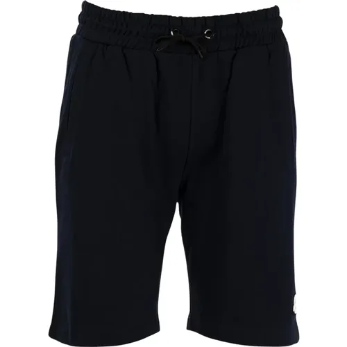 Men's Bermuda Shorts Dark Summer , male, Sizes: L, 2XL, S, M - Invicta - Modalova