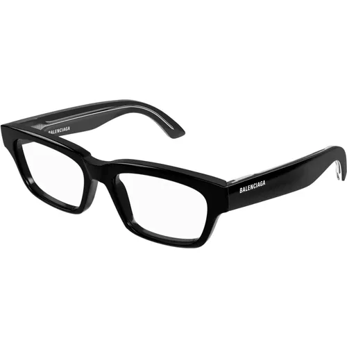 Stilvolle Brille Bb0344O Schwarz - Balenciaga - Modalova