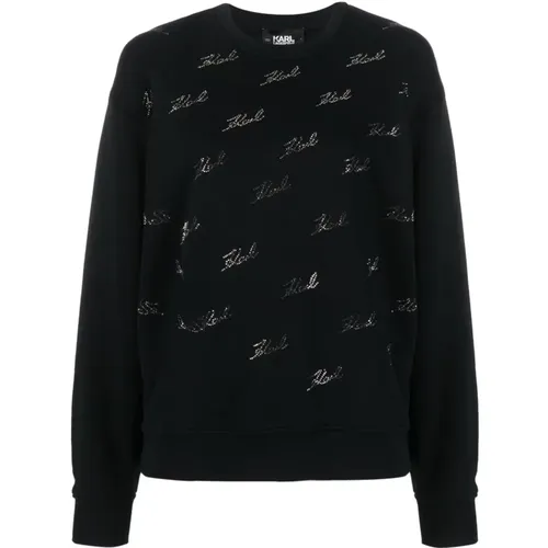 Stylish Sweatshirt for Men , female, Sizes: M, S - Karl Lagerfeld - Modalova