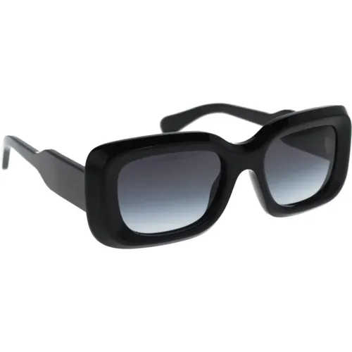 Ikonoische Sonnenbrille mit einheitlichen Gläsern , Damen, Größe: 51 MM - Chloé - Modalova