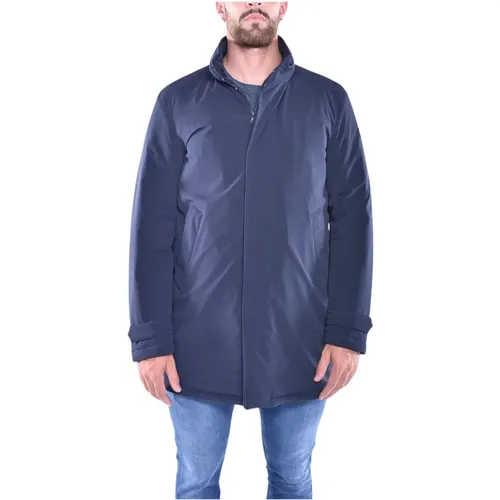 Waterproof Stretch Carcoat with Removable Hood , male, Sizes: M, L, XL - PAUL & SHARK - Modalova