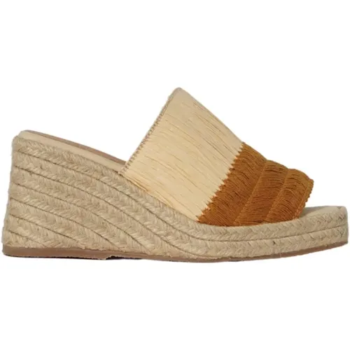 Wedge sandals , female, Sizes: 3 UK, 8 UK, 6 UK, 5 UK, 7 UK - Castañer - Modalova