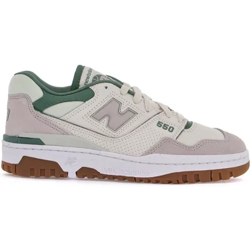 Bunte Ledersneakers mit Wildledereinsätzen , Damen, Größe: 36 1/2 EU - New Balance - Modalova